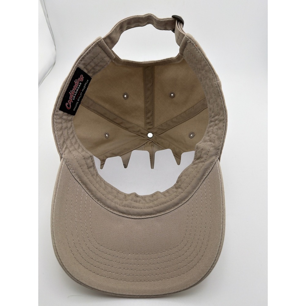 Florida Gators Khaki Tan Embroidered Adjustable Dad Hat - Picture 4 of 5